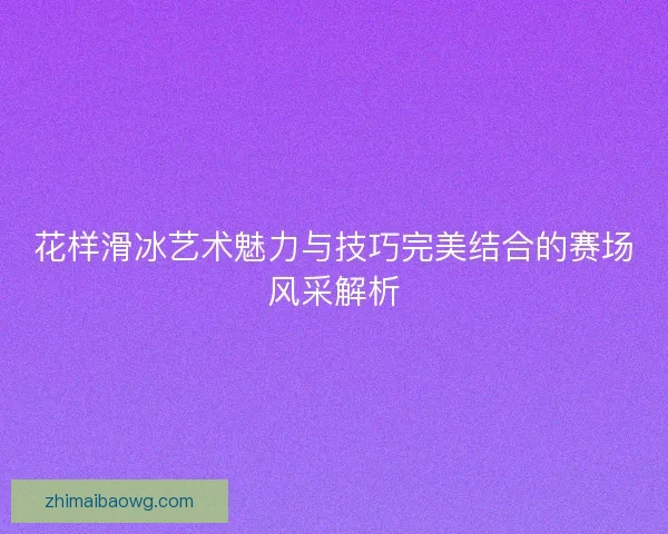 花样滑冰艺术魅力与技巧完美结合的赛场风采解析